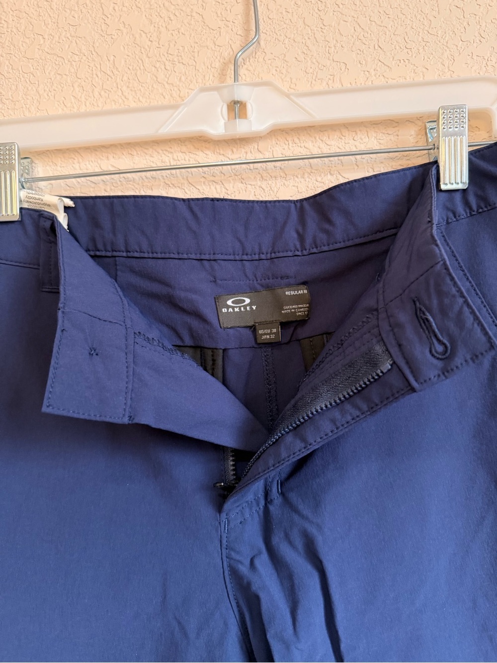 Oakley Men’s Navy Blue Chino Utility Shorts Performance Shorts - Picture 7 of 12